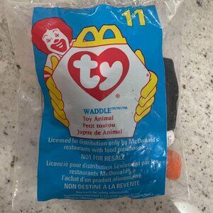 1998 McDonald’s Ty Teenie Beanie Babies - Waddle (#11)